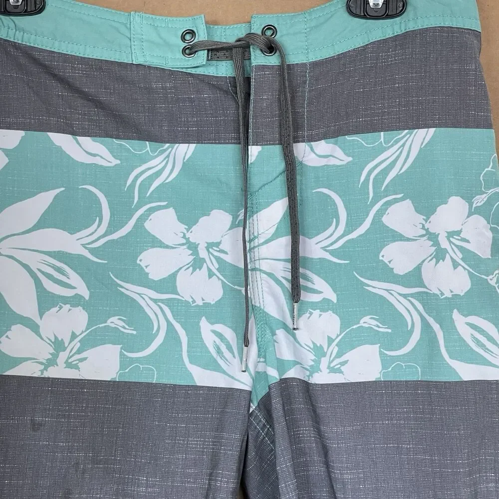 Hang Ten Mens Sz XL Swim Trunks Board Shorts Swimwear Beach Surfer Beachwear